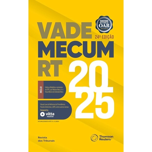 Livro Vade Mecum RT 2025 - 24ª Edição