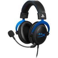 Headset Gamer HyperX Cloud Blue PS4 Conexão 3.5mm Driver 53mm Cancelamento de Ruído - 4P5H9AA#ABL
