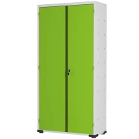 Armário Aço Escritório Fechadura 3 Prateleiras Ea303 Verde