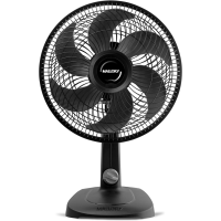 Ventilador Mallory Mesa Turbo Compact Preto - Grafite 30 cm