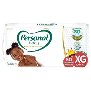 Personal Fralda Baby Premium Protection Extra Grande 50 unidades