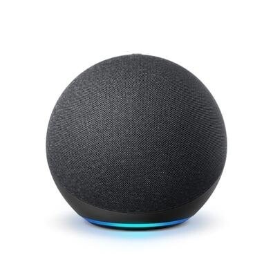 Echo (4ª Geração) com Alexa e Som Premium Amazon Smart Speaker Preto - B085FXDTTX