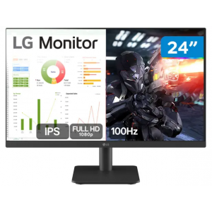Monitor LG UltraGear 100Hz 24" FHD IPS HDMI - 24MS500-B.AWZM