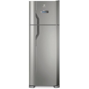 Geladeira/Refrigerador Frost Free cor Inox 310L Bivolt 110/220v