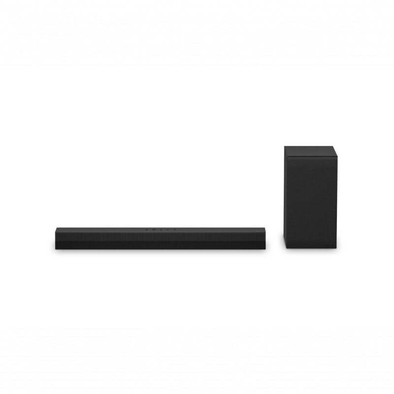 Soundbar LG S40T 300W RMS 2.1 Canais Dolby Digital Sem fios Bluetooth 5.3 Entrada Óptica HDMI AI Sound Pro - WebContine