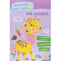 Livro Aprenda em Casa- Pre-Escrita Infantil