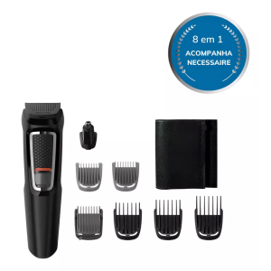 Aparador de Pelos Philips MultiGroom 6 em 1 - MG3711/15