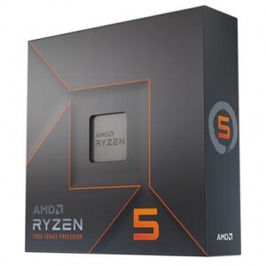 Processador AMD Ryzen 5 7600X 5.3GHz Max Turbo Cache 38MB AM5 - 100-100000593WOF