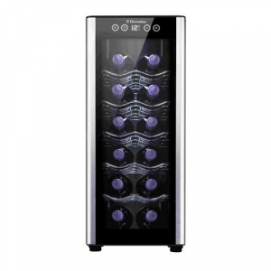 Adega de Vinhos Electrolux 12 Garrafas 1 Porta Acabamento em Alumínio - ACB12