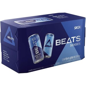 Pack de Drink Pronto Beats Senses 269ml Lata 8 Unidades