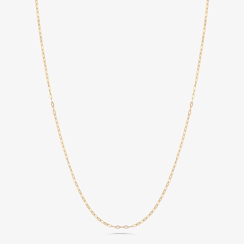 Corrente Malha Zeta em Ouro Amarelo 18k - 50 cm