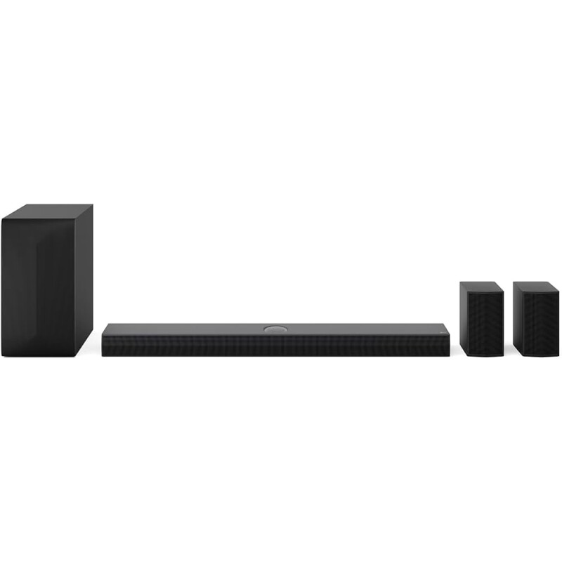 Home Theater Soundbar LG S70TR Dolby Atmos 500W RMS 5.1.1 Canais DTS X Caixas Traseiras AI Sound Pro WOW Sinergy