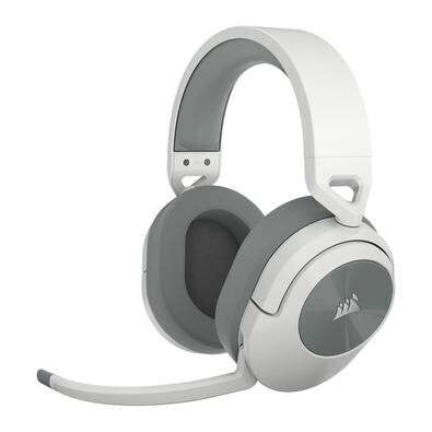 Headset Gamer Sem Fio Corsair HS55 7.1 Surround Driver 50mm Wireless Branco - CA-9011281-NA