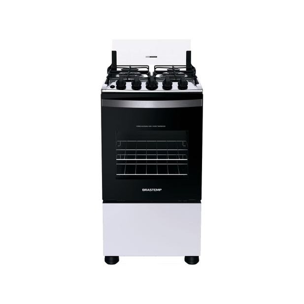 Fogão 4 Bocas Brastemp Branco - BFO4NBB