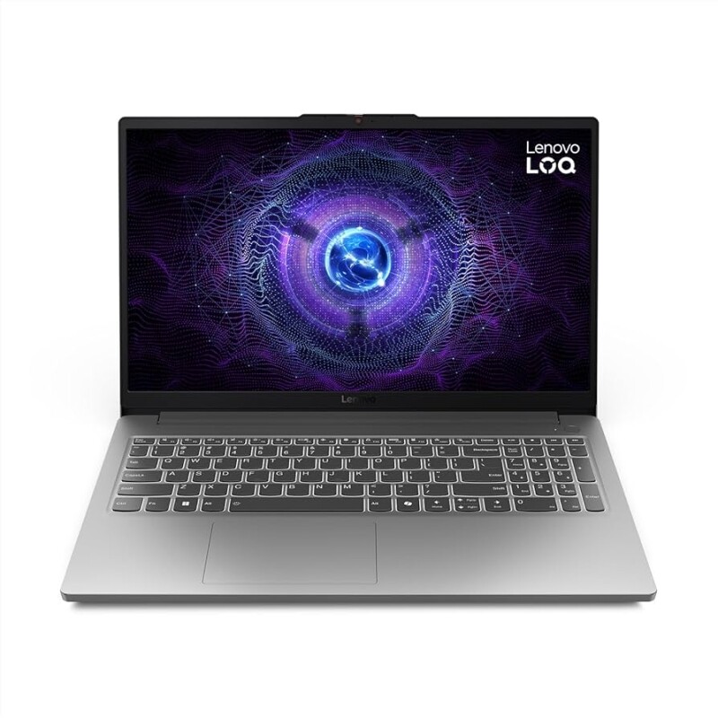 Notebook Gamer Lenovo LOQ-E i5-12450HX 8GB SSD 512GB Geforce RTX 3050 Tela 15.6" FHD Linux - 83MES00100
