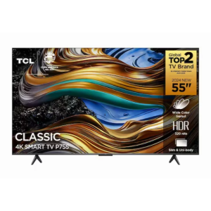 Smart TV 55 Ultra HD 4K TCL 55P755 LED com Google TV Dolby Vision e Atmos HDR10+ Wi-Fi Bluetooth Google Assisten