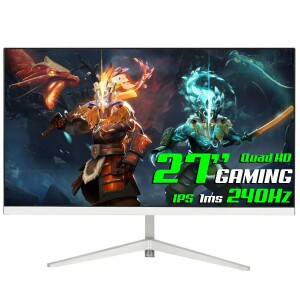Monitor Gamer Duex 27 Pol Quad HD IPS 240Hz 1ms HDR Flicker Free FreeSync HDMI/DP White DX270QGP240W