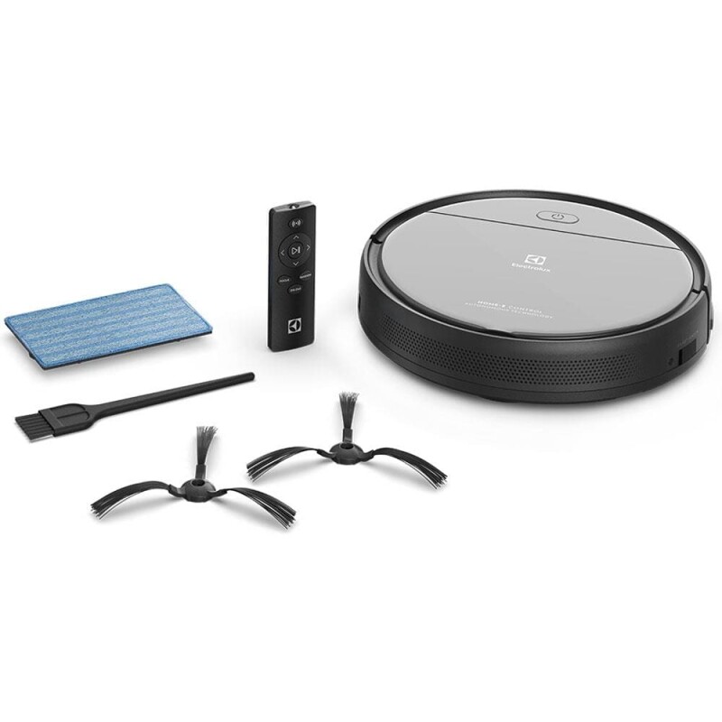 Robô Aspirador de Pó Electrolux Home-E Control Experience ERB20 Bivolt Cinza/Preto