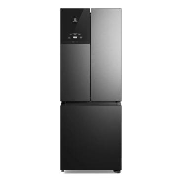 Geladeira Frost Free Inverter 480L Efficient AutoSense 3 Portas Black Inox Look IM7B Electrolux 220V