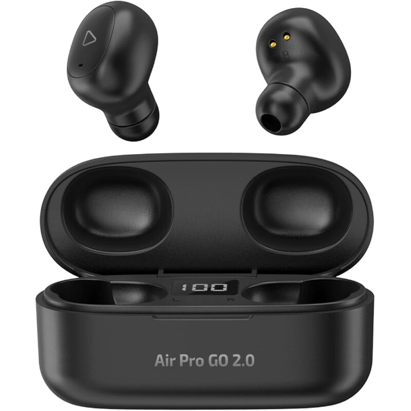 I2GO Fone de Ouvido Sem Fio Bluetooth 5.2 TWS Air Pro GO 2.0 Controle Touch Estojo de Carregamento 20 Horas totais de Ba
