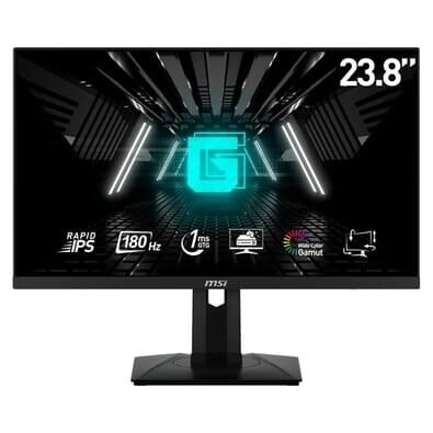 Monitor Gamer MSI G244PF E2 24" FHD Tela Flat IPS 180hz 1ms DP e HDMI Anti-reflexo Preto - 9S6-3BB49H-013
