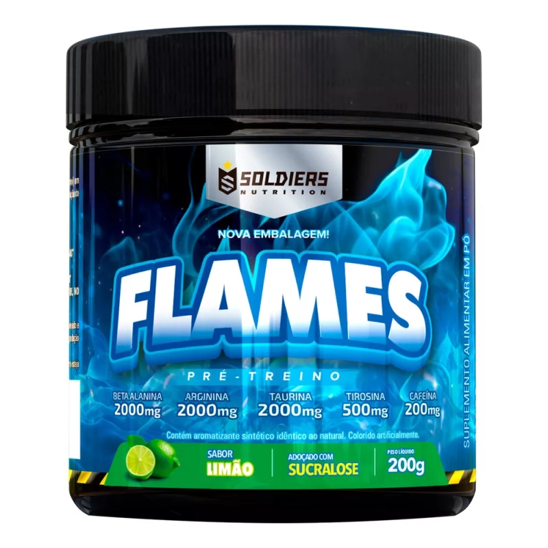 Pré Treino Flames Soldiers Nutrition - 200g