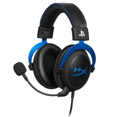 Headset Gamer HyperX Cloud Blue PS4 Conexão 3.5mm Driver 53mm - HHSC2-FA-BL/N