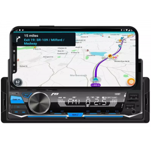 Som Automotivo JR8 Imports MP3 Player com Suporte Celular Bluetooth USB Cartão SD 1020BT