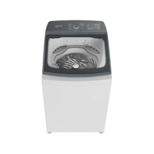 Lavadora de Roupas Brastemp 17kg Cesto Inox 12 Programas de Lavagem Branca BWK17