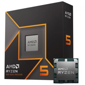 Processador AMD Ryzen 5 9600X 3.9 GHz (5.4 GHz) Cache 32 MB 6 Núcleos 12 Threads AM5 - 100-100001405WOF