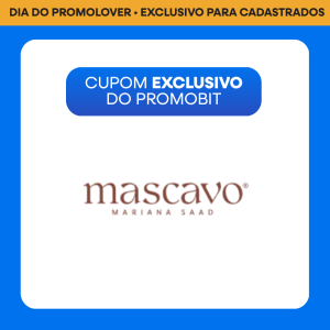 15% OFF em Todo o Site Mascavo