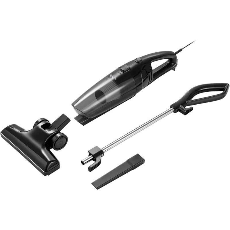 Aspirador de Pó Vertical Perfect Clean II 2 em 1 Elgin Preto Compacto e Desmontável 110V