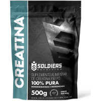 Creatina Monohidratada 500g Soldiers Nutrition