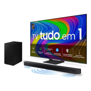 Combo Smart Tv 55  Qled 4k 2024 + Soundbar Hw-b550/zd