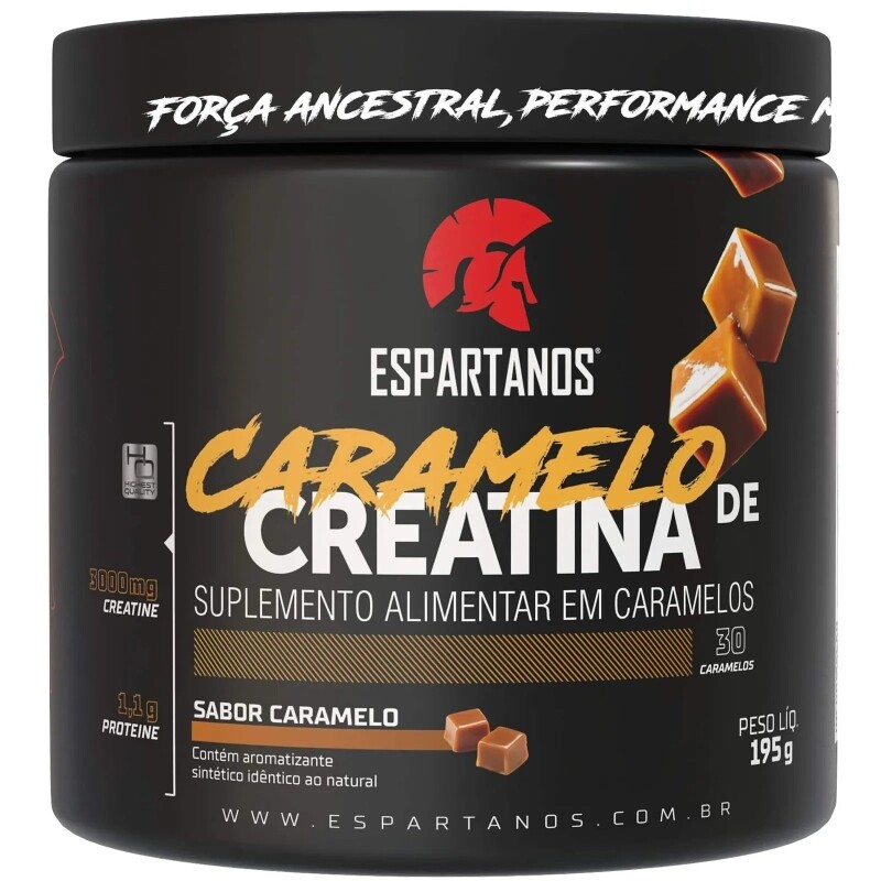 Caramelo de Creatina Espartanos- 30 Unidades