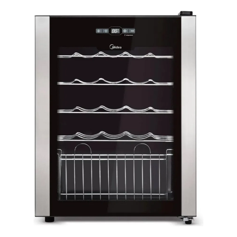 Adega Midea 24 Garrafas 60hz Wbb242 220v