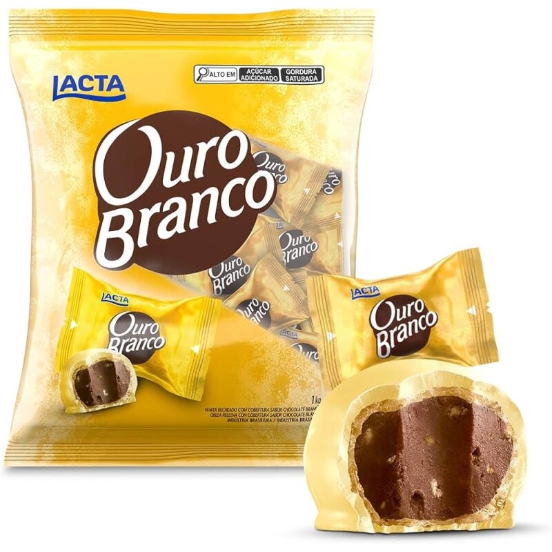 Chocolate Ouro Branco Pacote 1Kg