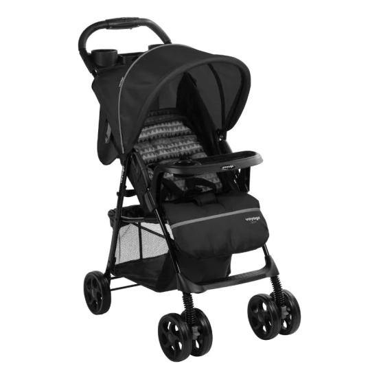 Carrinho De Passeio Para Bebê Spot (até 15kg) Preto - Voyage R$399,41 A VISTA