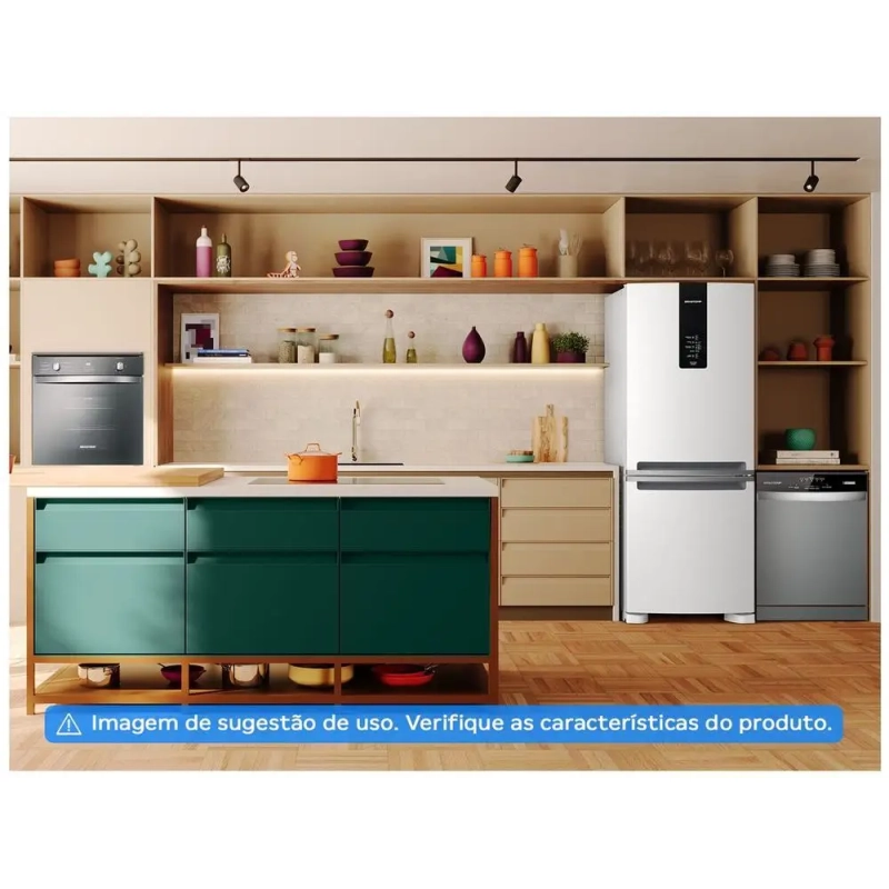 Geladeira/Refrigerador Brastemp Frost Free Duplex 447L BRE57FB - 220V