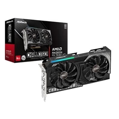 Placa de Vídeo ASRock RX 9060 XT CL 16GO AMD Radeon 16GB GDDR6 128bits OpenGL 4.6 RDNA 4 - RX9060XT CL 16GO