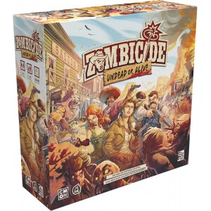 Galápagos Zombicide: Undead or Alive Jogo de Tabuleiro para Amigos 1 a 6 jogadores 60 minutos por partida