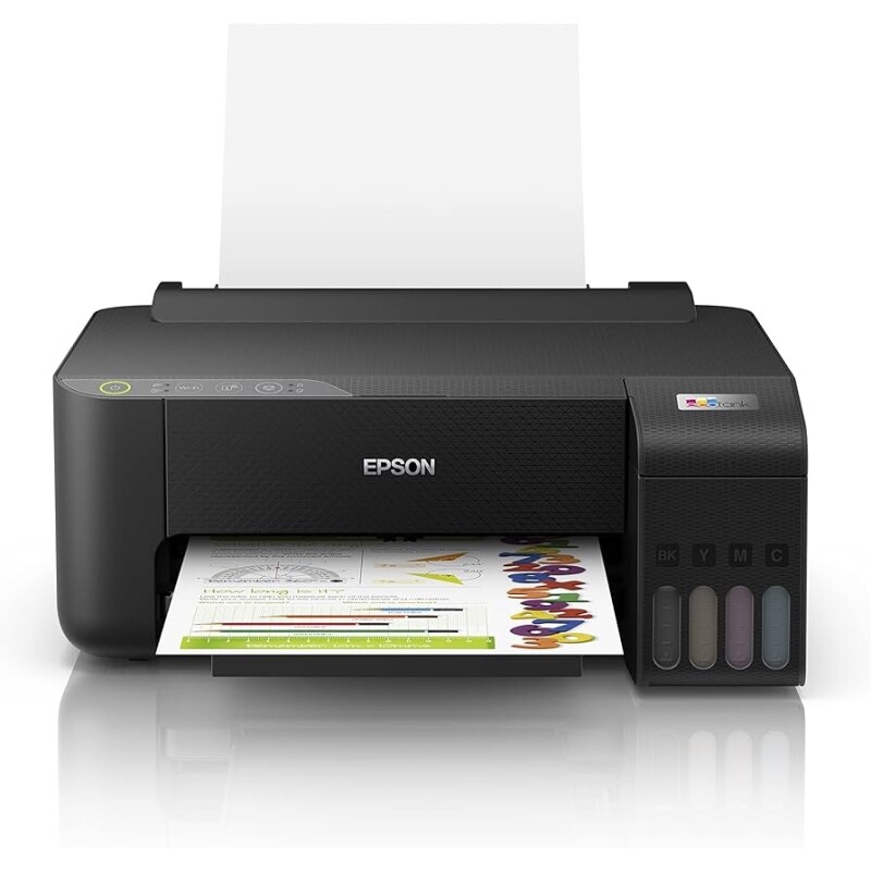 EPSON EcoTank L1250 - Impressora tanque de Tinta Colorida Wi-Fi Direct Comando de voz Bivolt Cor: Preto