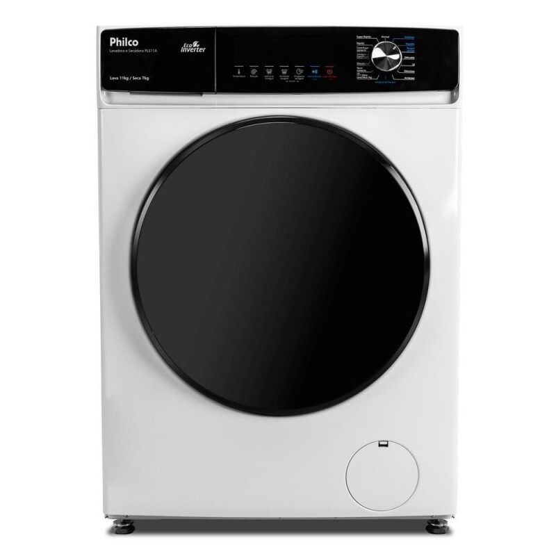 Lava E Seca 11kg Philco Inverter Plus 16 Programas PLS10B 110V -  - Sua melhor escolha