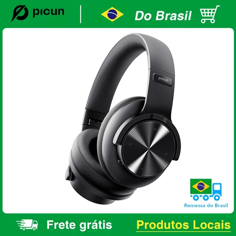 Headset Fone de Ouvido Picun B8 Bluetooth 5.3 Bateria 120h