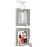Porta Retrato My Little Bird Baby Art Grey