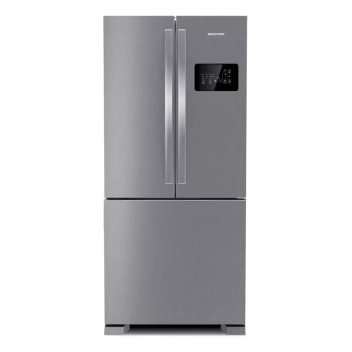 Geladeira Frost Free Side Inverse Inox Bro85ak Brastemp 110V