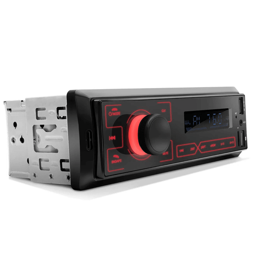 Som Automotivo MP3 Player Rio de Janeiro 2 USB Carrega Celular Bluetooth SD Full Touch - Shutt