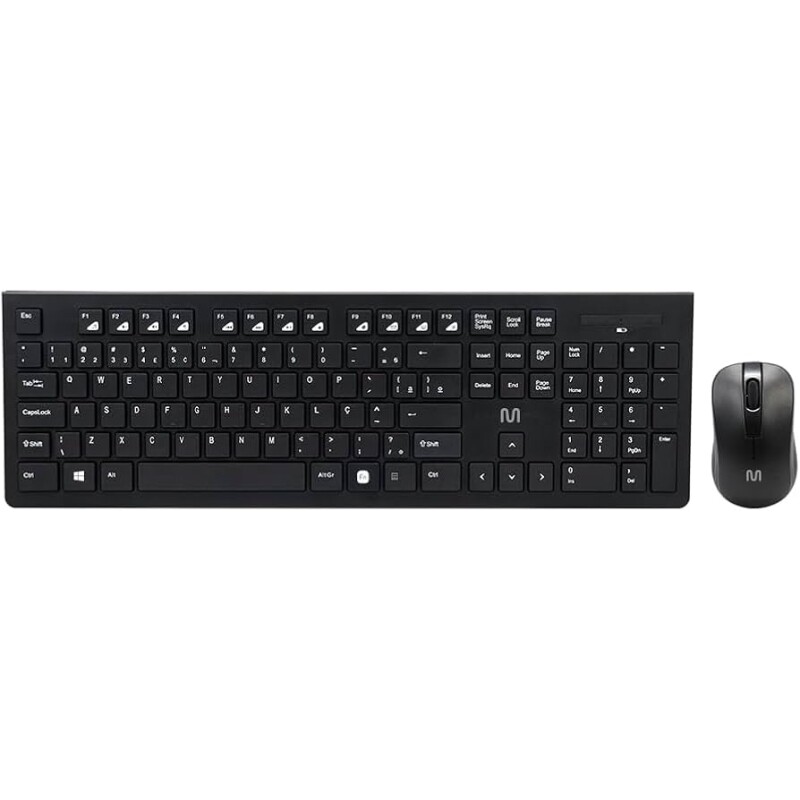Kit Teclado e Mouse Sem Fio Multi Com Conexão USB - TC212