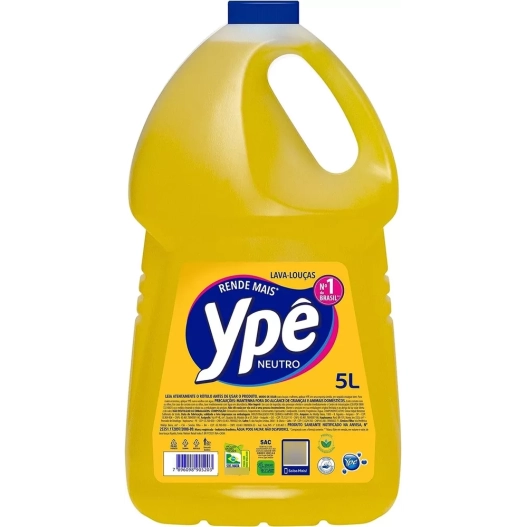 Detergente Lava Louça Ypê Neutro 5L