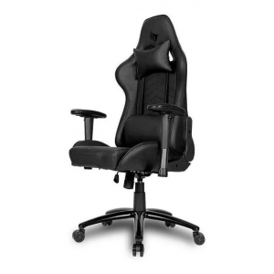 Cadeira Gamer Pichau Donek S Preta Reclinável Cor Preto Material do estofamento Couro